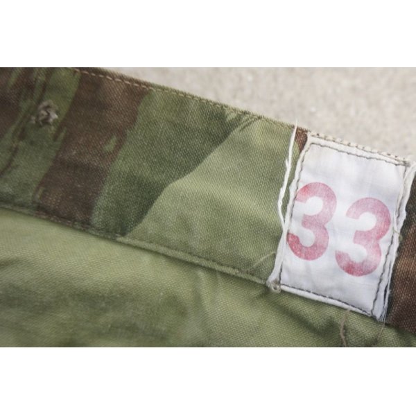 画像5: フランス軍TAP47/56(mle1947/56)リザード迷彩パンツ サイズ33 (5)