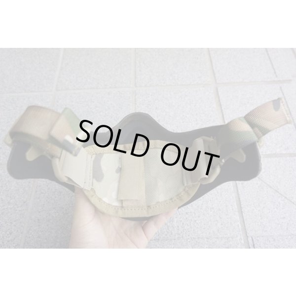 画像3: 英軍放出エマーソン製? ハーフフェイスマスクMULTICAM迷彩 初期型? (3)