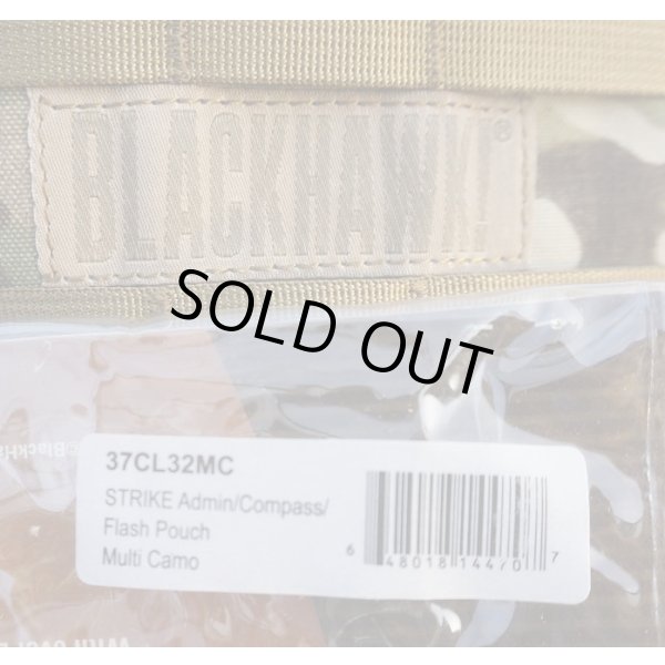 画像3: ブラックホークSTRIKEフラッシュライトポーチ付きアドミンポーチMULTICAM迷彩 新品 (3)