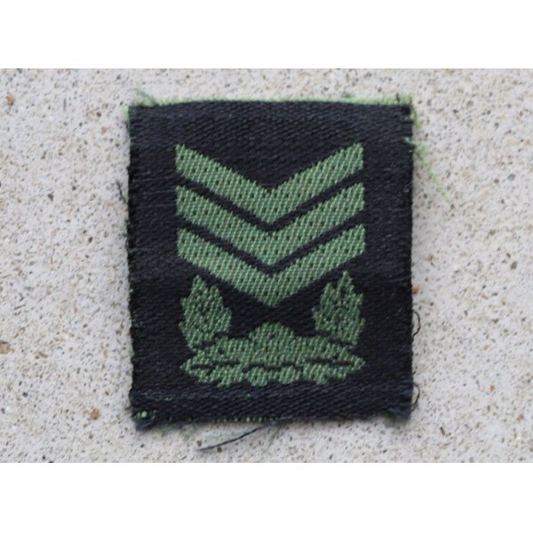 画像2: 韓国軍 韓国陸軍 帽子用サブデュード上士(曹長)階級章 (2)