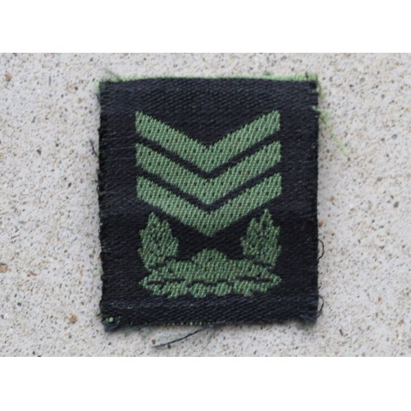 画像2: 韓国軍 韓国陸軍 帽子用サブデュード上士(曹長)階級章 (2)