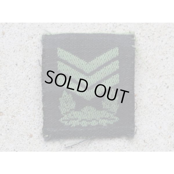 画像2: 韓国軍 韓国陸軍 帽子用サブデュード上士(曹長)階級章 (2)