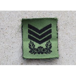 画像: 韓国軍 韓国陸軍 帽子用サブデュード上士(曹長)階級章