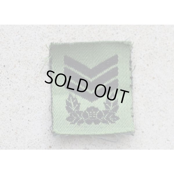 画像1: 韓国軍 韓国陸軍 帽子用サブデュード上士(曹長)階級章 (1)