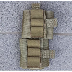 画像: 米軍アライドSFLCS 19発用ショットシェルポーチ カーキ新品