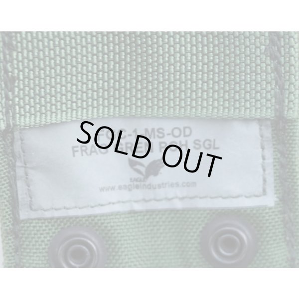 画像3: イーグル ハンドグレネードポーチOD新品 (3)