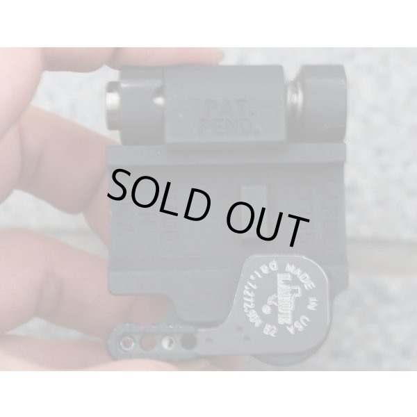画像6: 米法執行機関放出ラルーLT755-30Tエイムポイント3X用マウント黒 (6)