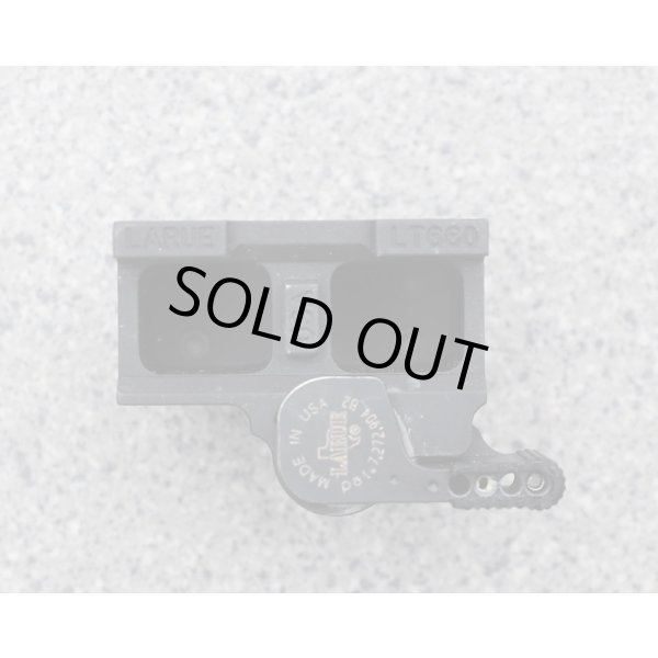 画像5: 米法執行機関放出ラルーLT660エイムポイントT-1・T-2用マウント黒 (5)