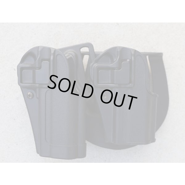 画像3: 米法執行機関放出ブラックホークSERPA CQCホルスター黒コルト1911コマンダー用 (3)