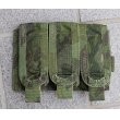 画像1: 受注生産◆当店オリジナル品パラクレイト型トリプルフラッシュバンポーチ新品 (1)