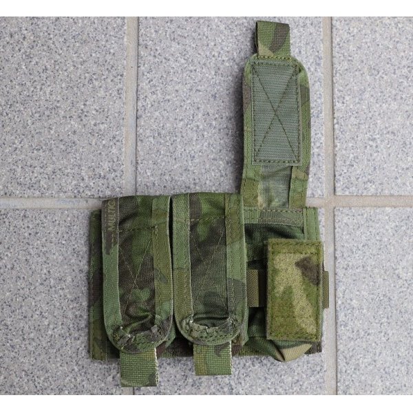 画像3: 受注生産◆当店オリジナル品パラクレイト型トリプルフラッシュバンポーチ新品 (3)