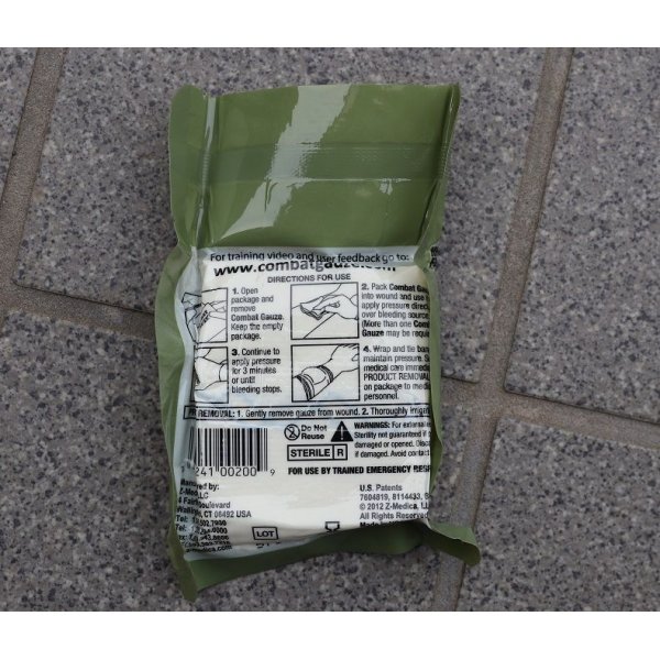 画像2: 米軍CMSコンバットガーゼ新品 (2)