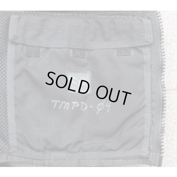 画像3: 米法執行機関放出イーグルLE仕様TAC-V1-NUタクティカルベスト最初期型 黒 旧タグロット (3)