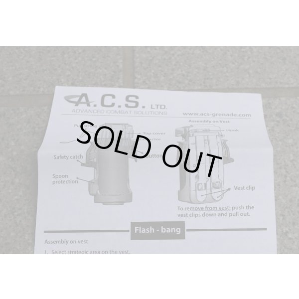 画像4: 米軍放出ACSフラッシュバンポーチ グリーン新品 (4)