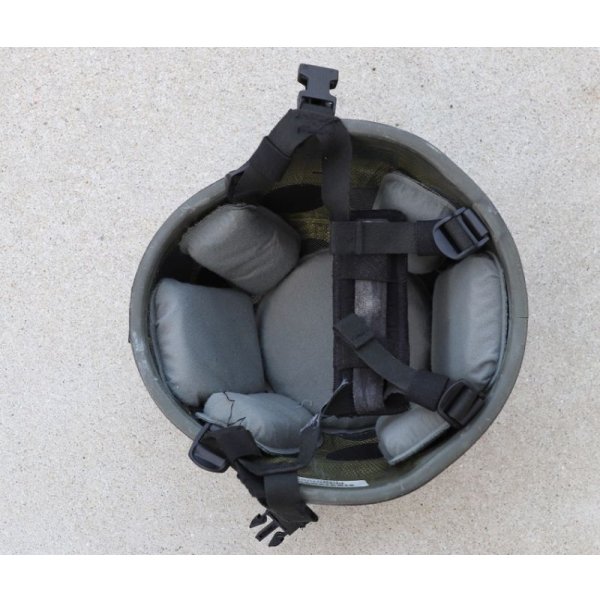 画像4: 米軍ジェンテックスACHヘルメットL3G10ナイトビジョンマウント付き塗装済みMEDIUM (4)