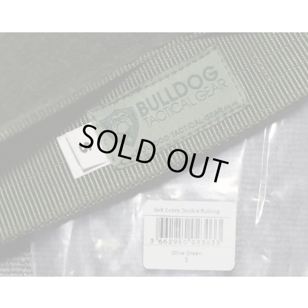 画像3: ブルドッグタクティカルギアコブラバックル仕様リガーベルトOD SMALL新品 (3)