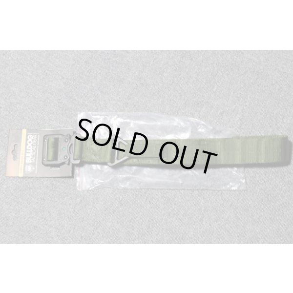 画像1: ブルドッグタクティカルギアコブラバックル仕様リガーベルトOD SMALL新品 (1)