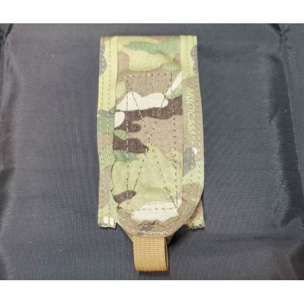 画像1: 受注生産◆当店オリジナル品パラクレイト型ラージフラッシュバンポーチ新品 (1)