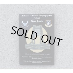 画像: 米軍 米空軍放出GCS製DF-LCS Gen3キット マニュアル新品