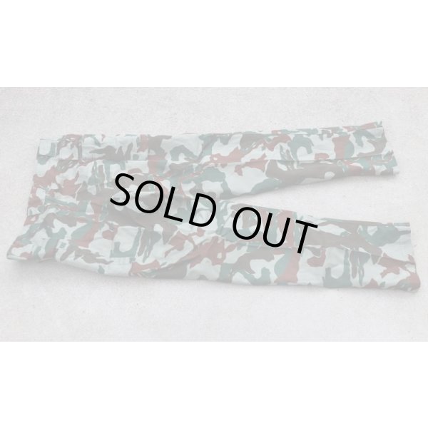 画像4: 陸上自衛隊メーカー不明 旧迷彩戦闘服上下セット1号 (4)