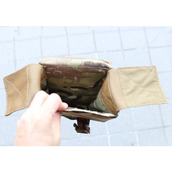 画像5: 特注品? ベロシティシステムズ100rd SAWポーチ? GPポーチ? MULTICAM迷彩 新品 (5)