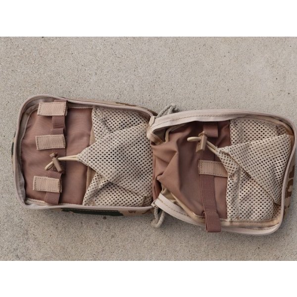 画像7: 75タクティカルSA6メディカルポーチ ドイツ連邦軍デザートフレクター迷彩(ヴィステン迷彩)新品 (7)