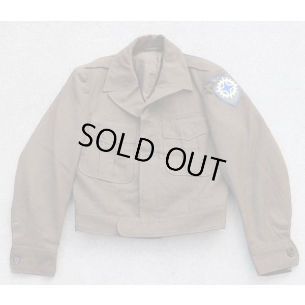 画像1: 第二次世界大戦 米軍M1944フィールドジャケット(アイクジャケット)第16軍団部隊章付きサイズ36S (1)