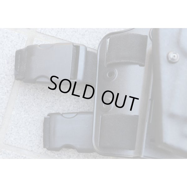 画像4: 米軍放出サファリランド6004レッグホルスター黒ベレッタM92用 (4)