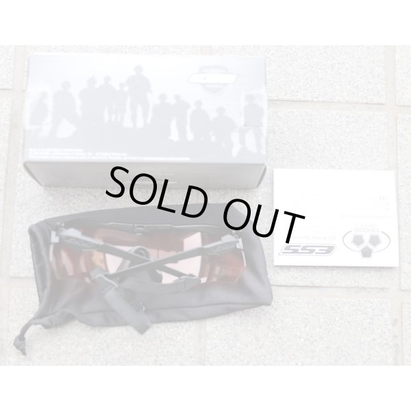 画像3: 米軍放出ESSクロスボウ サプレッサーワン シューティンググラス オレンジレンズ付き新品 (3)