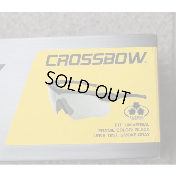 画像4: 米軍放出ESSクロスボウ サプレッサーワン シューティンググラス スモークレンズ付き新品 (4)