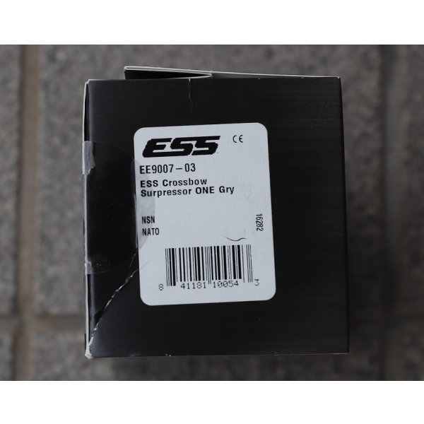 画像6: 米軍放出ESSクロスボウ サプレッサーワン シューティンググラス スモークレンズ付き新品 (6)