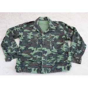 画像: イラク軍? ヨルダン軍? M64風短ジャケット リーフ迷彩SMALL