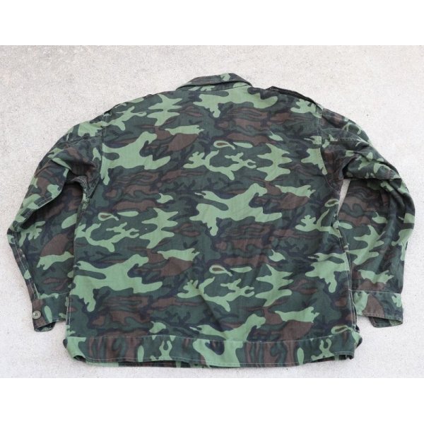 画像2: イラク軍? ヨルダン軍? M64風短ジャケット リーフ迷彩SMALL (2)