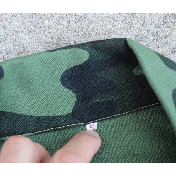 画像4: イラク軍? ヨルダン軍? M64風短ジャケット リーフ迷彩SMALL (4)