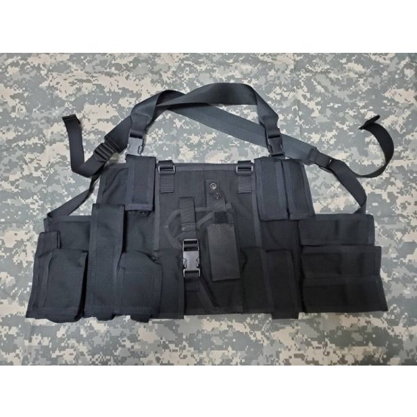 画像6: 受注生産◆当店オリジナル品AWSモジュラーチェストリグ ホルスター・ポーチ4点付 新品 (6)