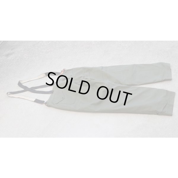 画像2: 米軍ベトナム戦争 消防隊 防火パンツ ライナー付40x31 (2)