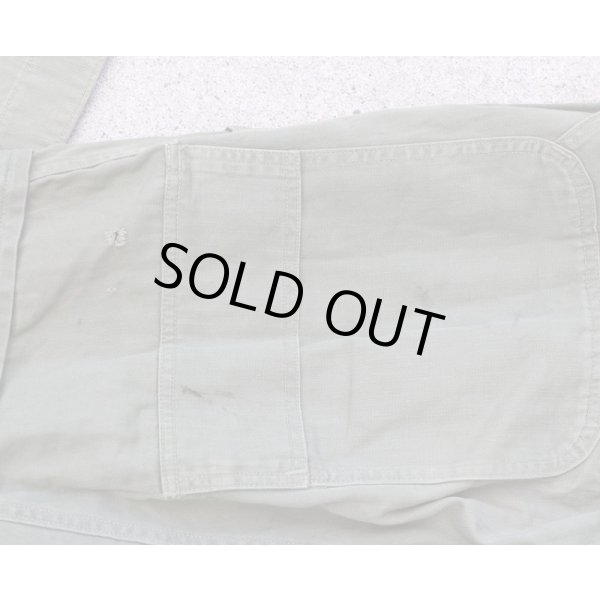 画像7: 第二次世界大戦 米軍M43 HBTカバーオールSMALL (7)