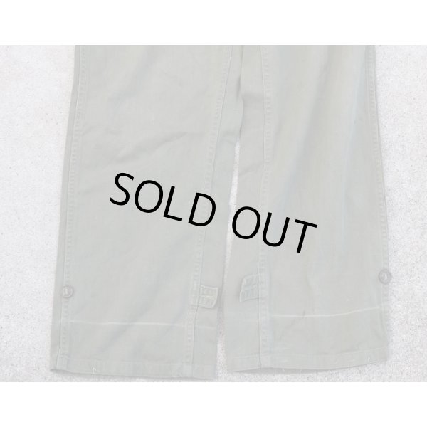 画像4: 第二次世界大戦 米軍M43 HBTカバーオールSMALL (4)