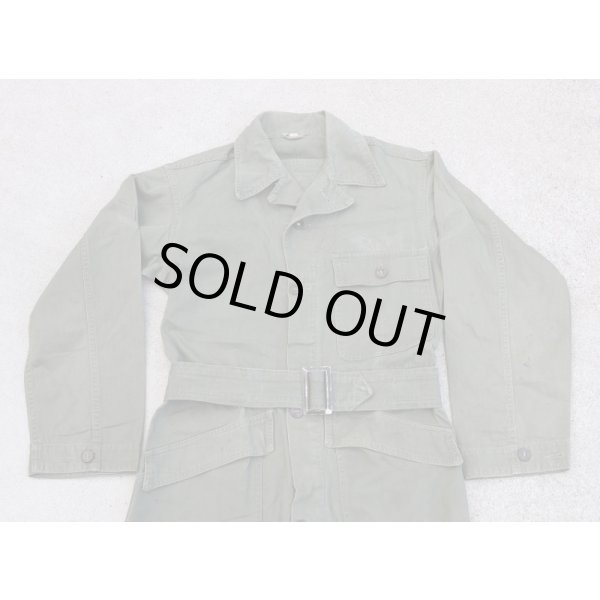 画像3: 第二次世界大戦 米軍M43 HBTカバーオールSMALL (3)