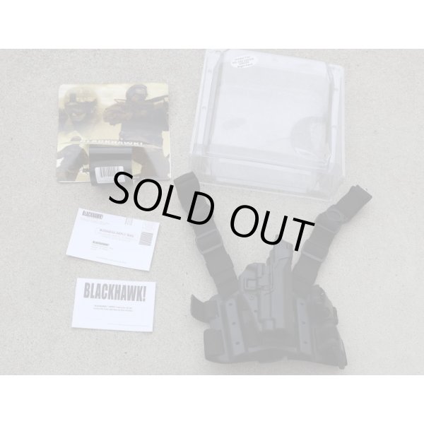 画像4: ブラックホークSERPA LEVEL3レッグホルスター シグP220・P225・P226・P228・P229用 黒 新品 (4)
