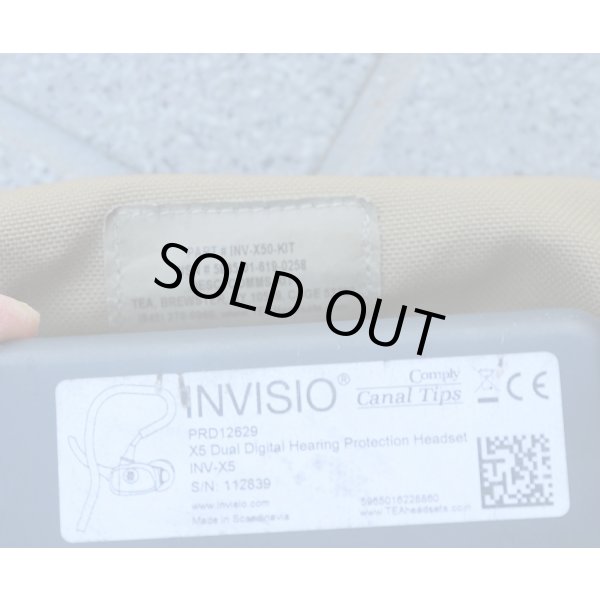 画像6: 米軍INVISO/TEA X50 PTT・X5ヘッドセット (6)