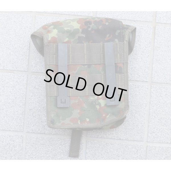 画像2: メーカー不明200rd SAW・ユーティリティポーチ ドイツ連邦軍(ドイツ軍)フレクター迷彩 新品 (2)