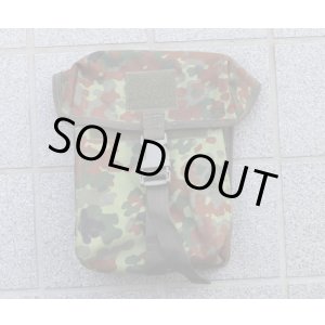 画像: メーカー不明200rd SAW・ユーティリティポーチ ドイツ連邦軍(ドイツ軍)フレクター迷彩 新品