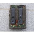 画像2: メーカー不明ダブルピストルマガジンポーチ ドイツ連邦軍(ドイツ軍)フレクター迷彩 新品 (2)