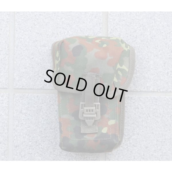 画像1: メーカー不明G3マガジンポーチ ドイツ連邦軍(ドイツ軍)フレクター迷彩 新品 (1)