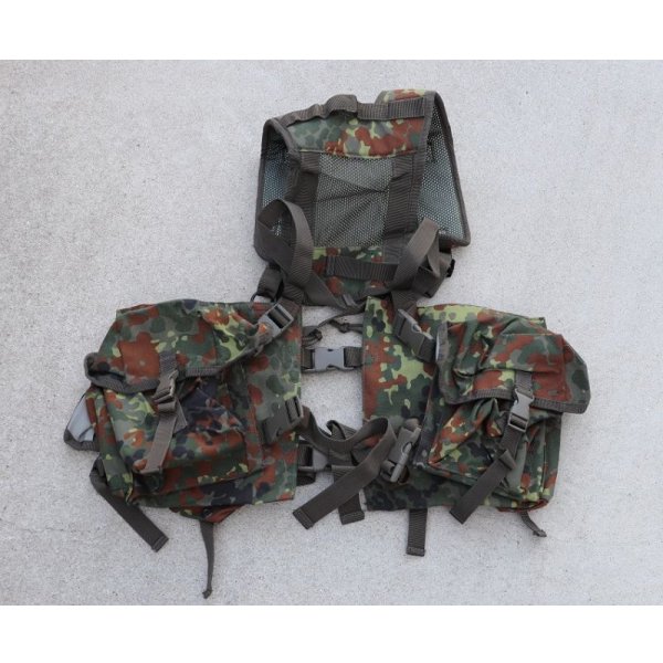 画像2: メーカー不明チェストリグ ドイツ連邦軍(ドイツ軍)フレクター迷彩 新品 (2)