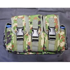 画像: 受注生産◆当店オリジナル品HSGI風アドミン・トリプルマガジンポーチプラカード新品