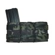 画像4: LMG SMTトリプルオープントップマガジンポーチMULTICAM BLACK迷彩 新品 (4)