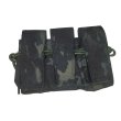 画像1: LMG FTMトリプルマガジンポーチMULTICAM BLACK迷彩 新品 (1)