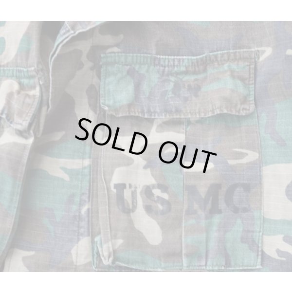 画像3: 米軍ERDL RDF(LC-1)リーフ迷彩ジャケットMEDIUM-LONG (3)